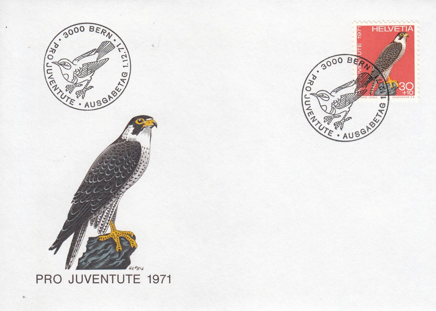 Tutti i francobolli: Pro Juventute 1971, 4 FDC – Usato da Spreitenbach venduto da Mustang_1105 2