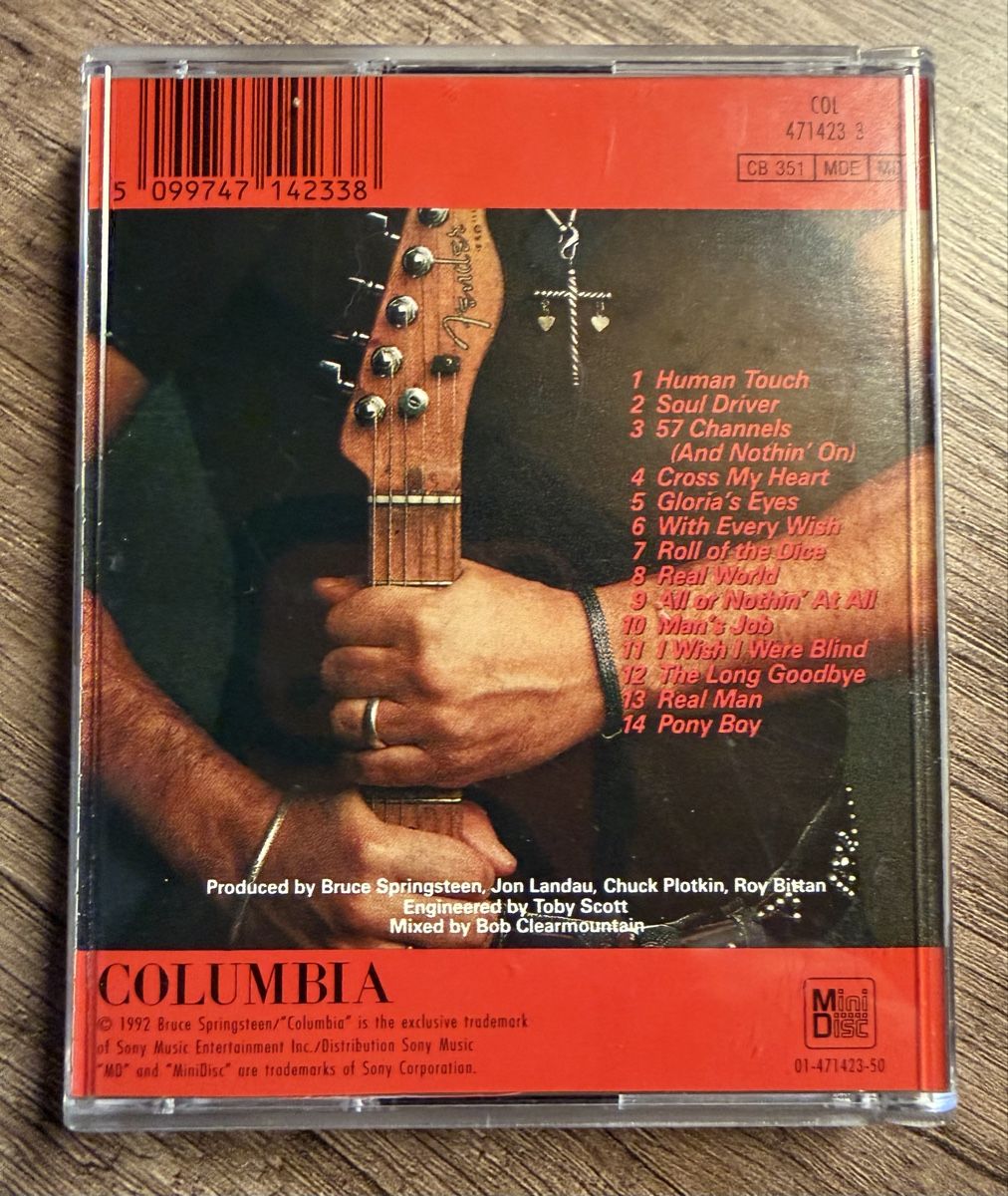 Sony Minidisc: MiniDisc Bruce Springsteen human touch – Gebraucht aus Châtillon JU von swisshashashin 2