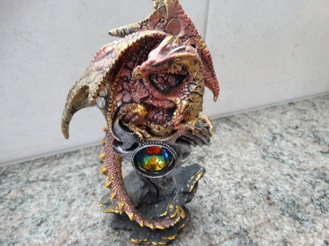 Figuren: Drachen Wachsfigur – Gebraucht aus Hüntwangen von Gandall 2