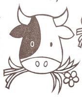 Stempel Kuh gross