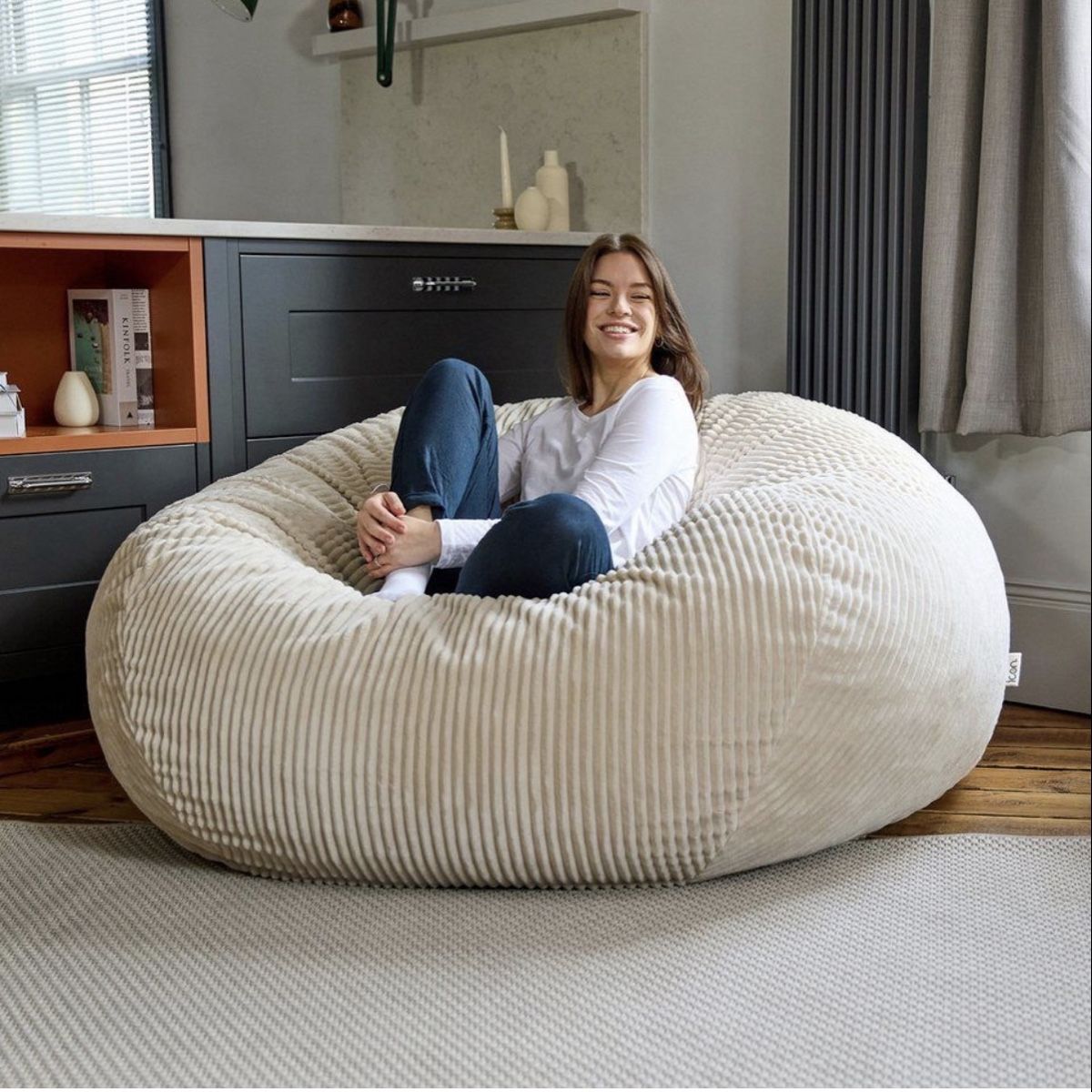 Sedie a sdraio: Puff XXL Original Lounge Pug | sitzsack – Usato da Sorens venduto da purpureta 1