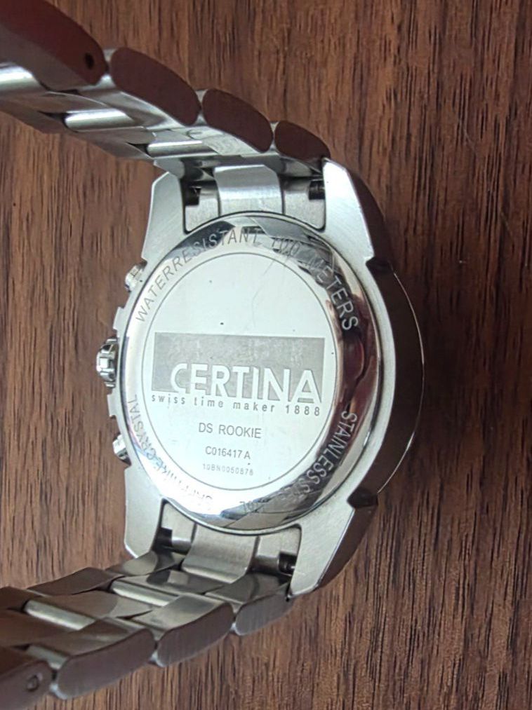 Certina Orologi: Certina DS Rookie Chronograph – Usato da Schwerzenbach venduto da Italo1 1