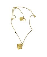 COLLIER MISHO ARGENT ET OR PLAQUÉ 22 CARATS