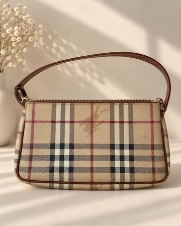 Burberry Nova Check Schultertasche