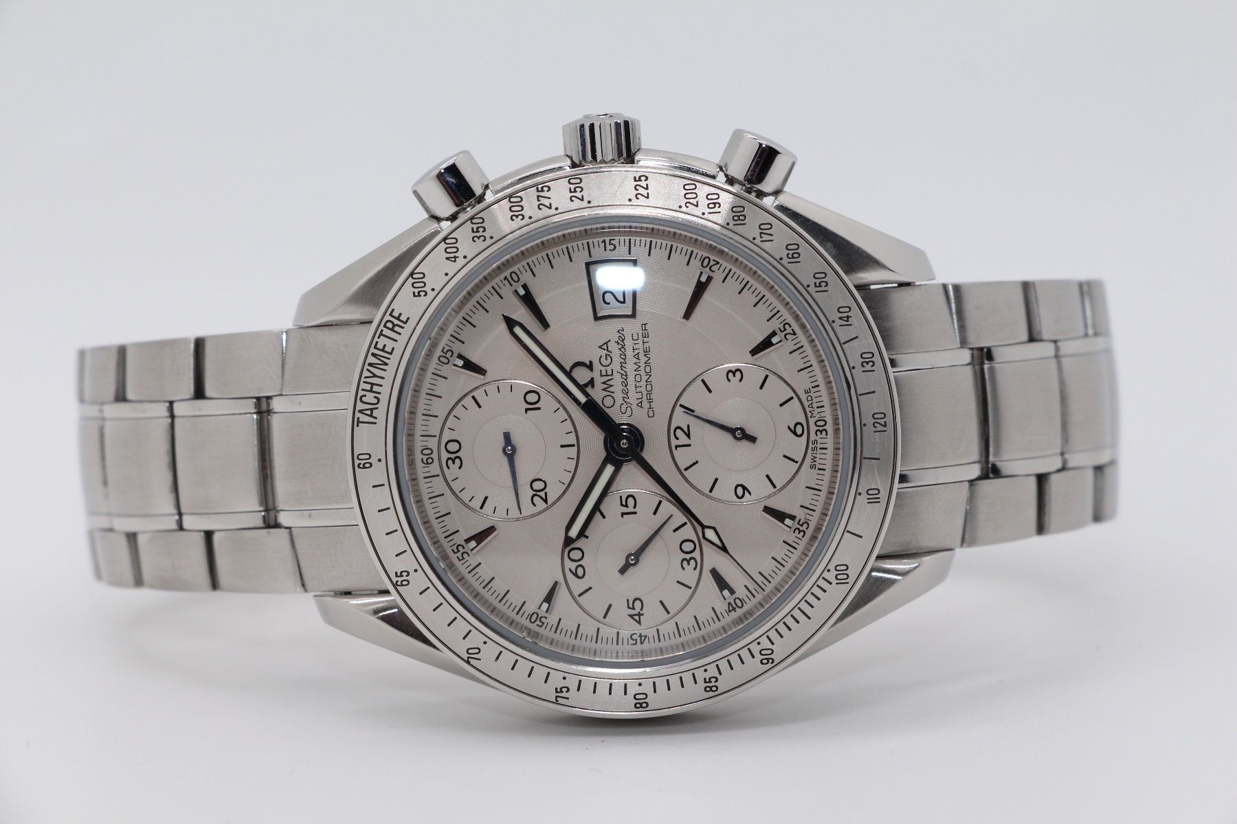 Omega Orologi: Omega Speedmaster Date Ref. 3211.30.00, Full-Set, Service 26 – Usato da Zug venduto da eMDi_Collection 3