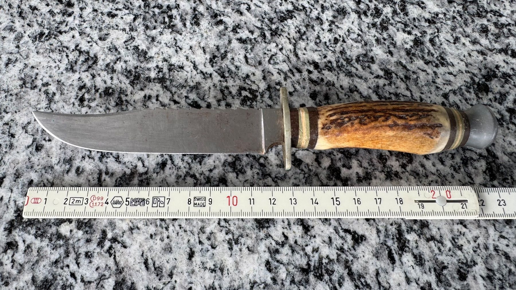 Accessori: Älteres Jagd-/Outdoor-Messer – Usato da Bremgarten AG venduto da Schussi