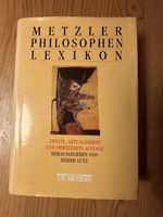 Metzler Philosophen Lexikon, Bernd Lutz Buch