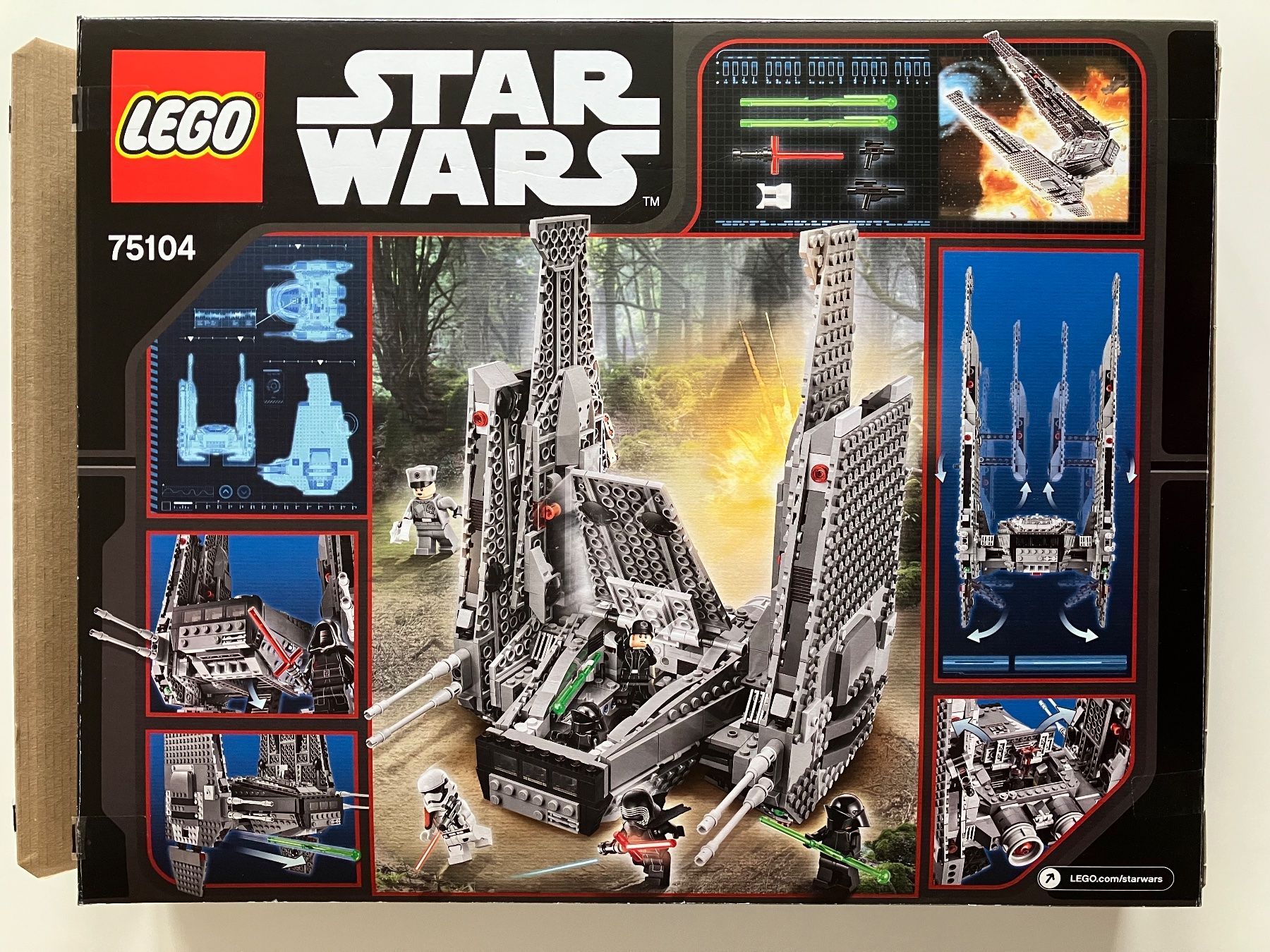 Lego Kit di costruzioni: LEGO Star Wars 75104: Kylo Ren's Command Shuttle – Nuovo (secondo la descrizione) da Rüti ZH venduto da captnjohnny 1