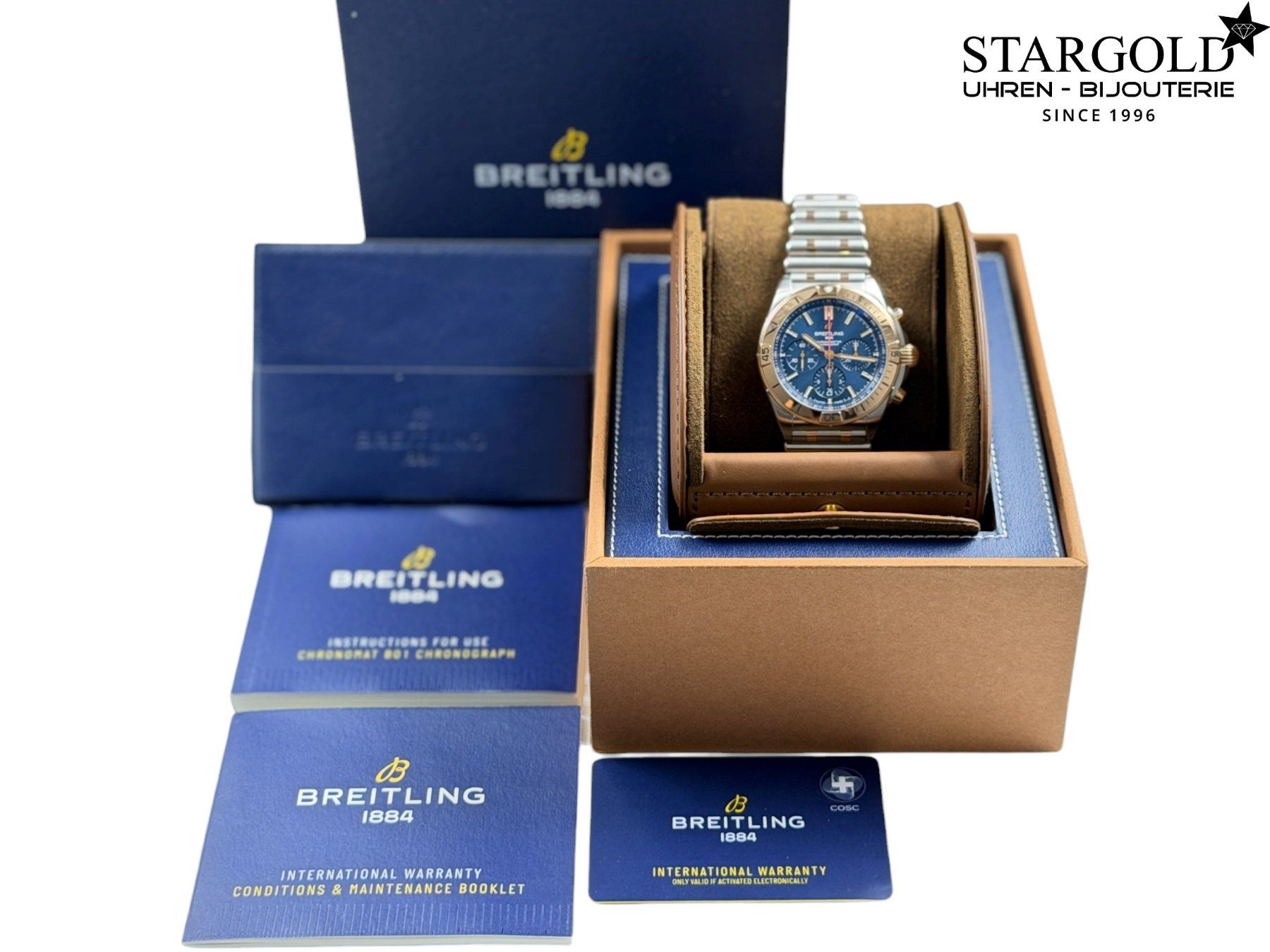 Breitling Orologi: Breitling Chronomat B01 42 - UB0158101B1S1 – Usato da Zürich venduto da Stargold-Uhren 1