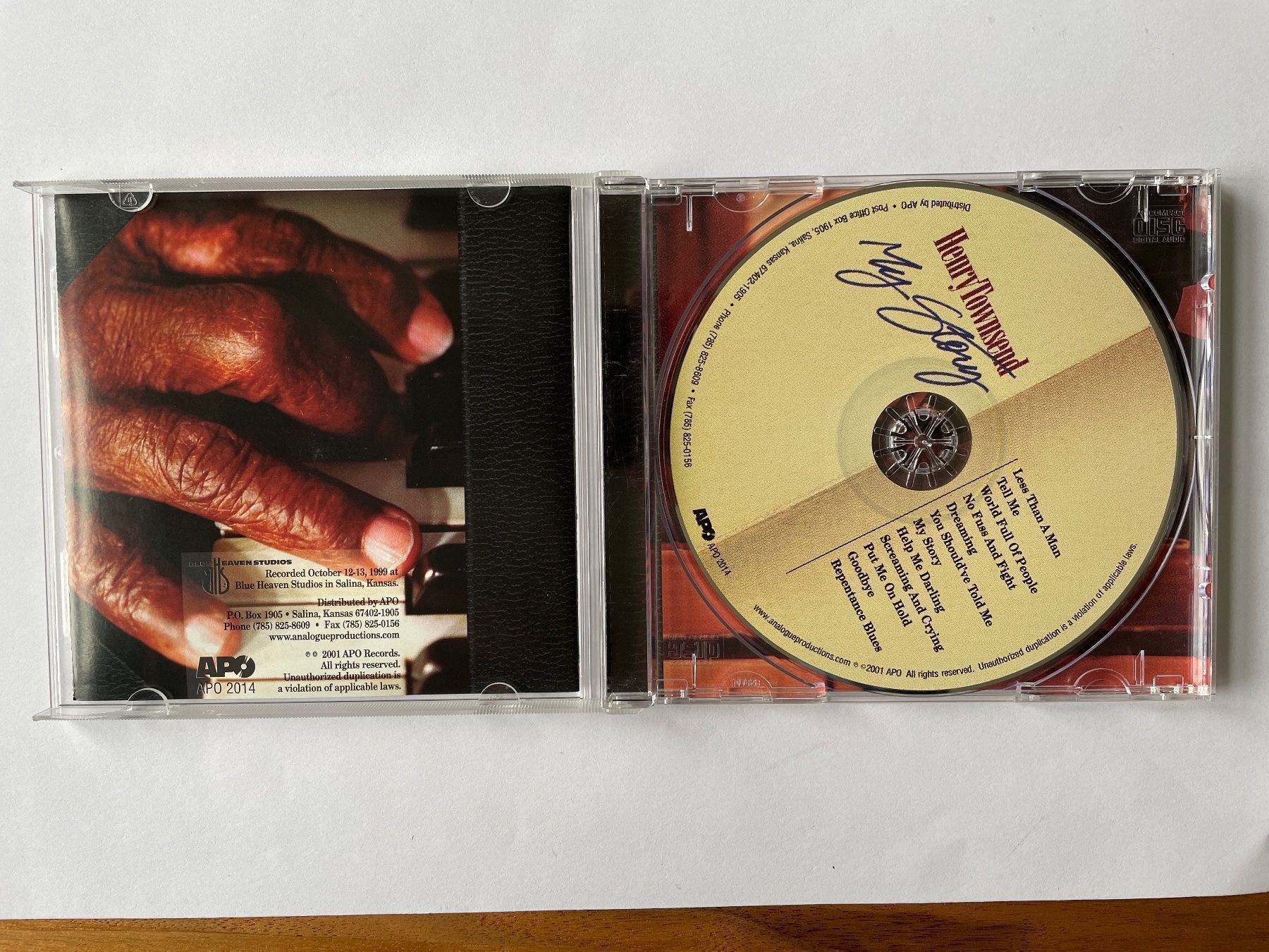 CD: CD Henry Townsend My Story – Usato da Adligenswil venduto da Treegarden 2