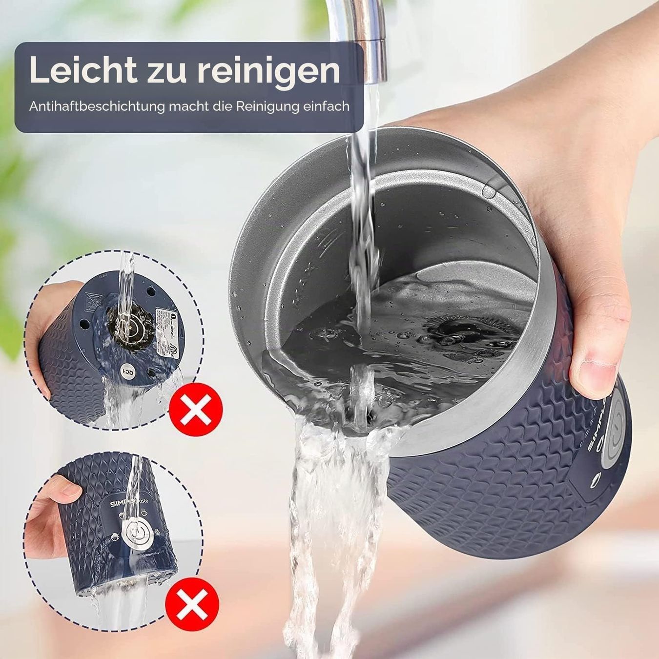Elettrodomestici da cucina: Elektrischer Milchaufschäumer mit 4 Funktionen – Nuovo e nell'imballaggio originale da St. Gallen venduto da sch_zsz7 5