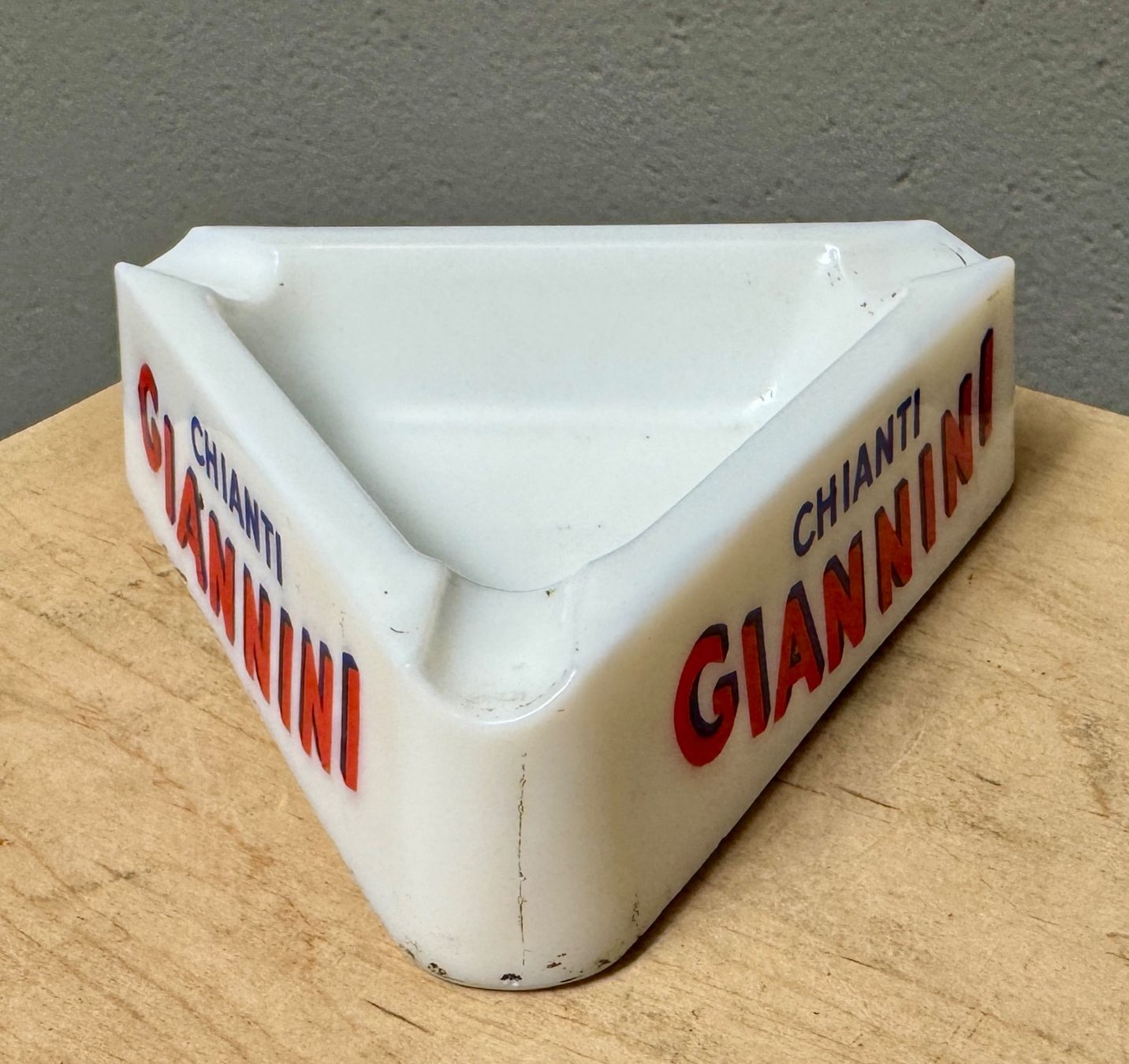 Aschenbecher: Alter GIANNINI CHIANTI Aschenbecher  - Werbung alt – Gebraucht aus Rothrist von Luckywinner 2