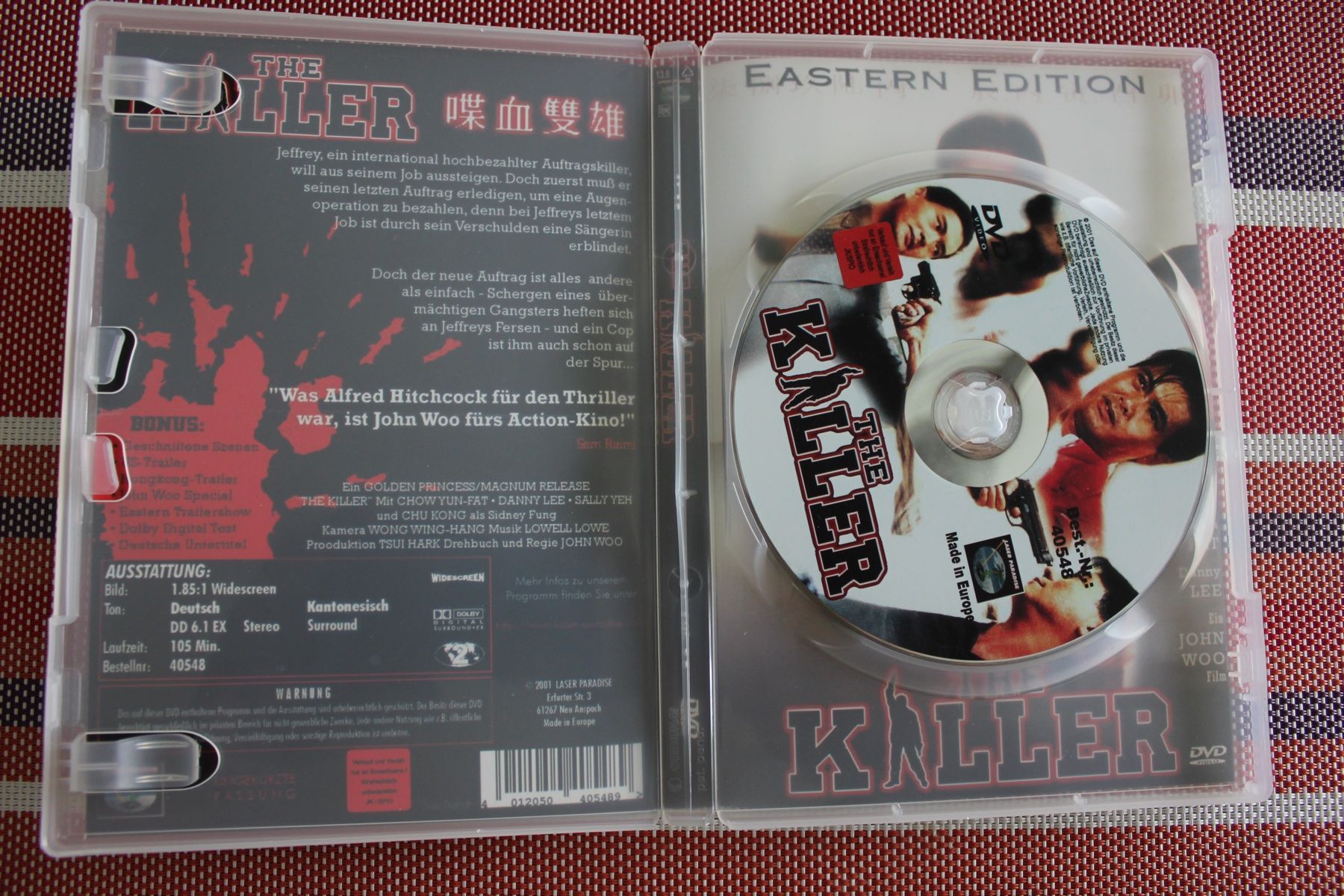 Tutti i DVDs: The Killer  DVD – Usato da Geroldswil venduto da Schlumpfine1973 1