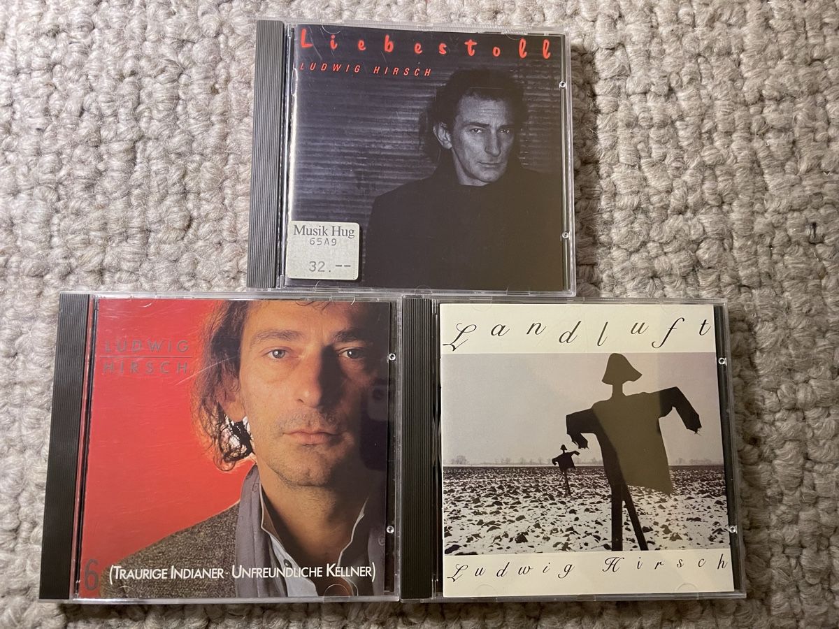 CD: 3x Ludwig Hirsch – Usato da Reinach AG venduto da trigger7811