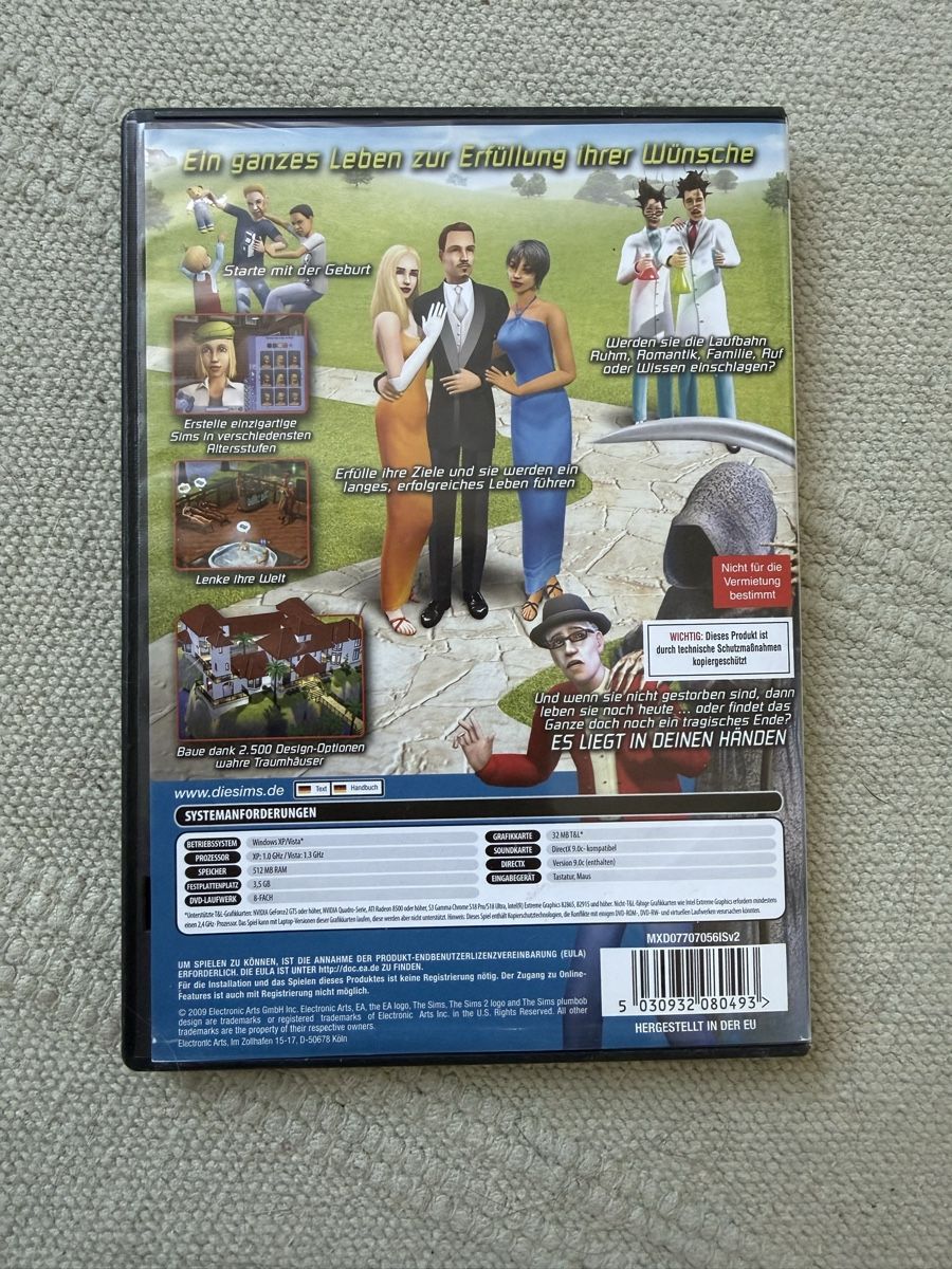 Spiele: Die Sims 2 spiel für Computer – Gebraucht aus Zollikofen von mara_2002 2