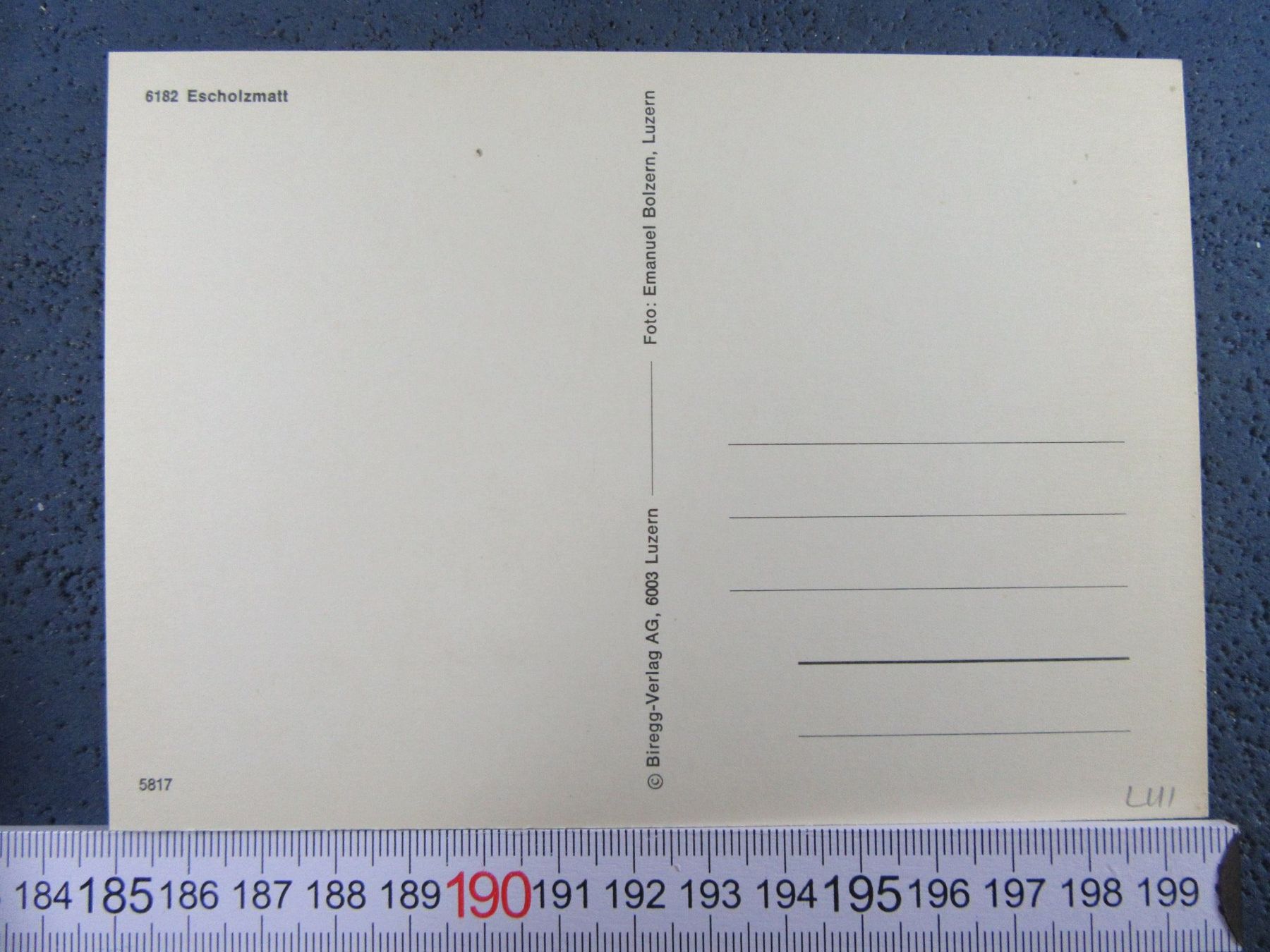 Cartoline postali: ESCHOLZMATT LU AK – Usato da Ettingen venduto da Hausi4711 2