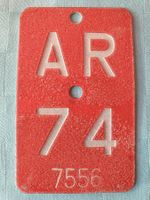 Velonummer AR 74