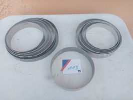 Backformen Ringe Set Metall 10-teilig verschiedene (113)