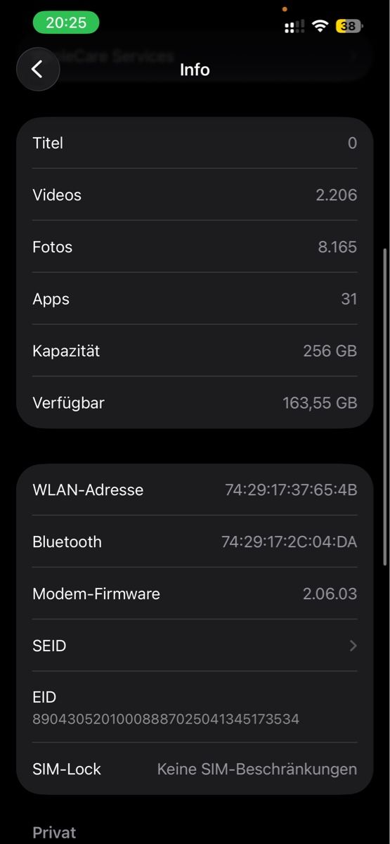 Apple Handys / Smartphones: iphone 17e – Neu (gemäss Beschreibung) aus Mels von joe_lin572 8