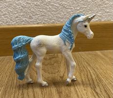 Schleich Bayala Einhorn Pferd Spielfigur weiss blau