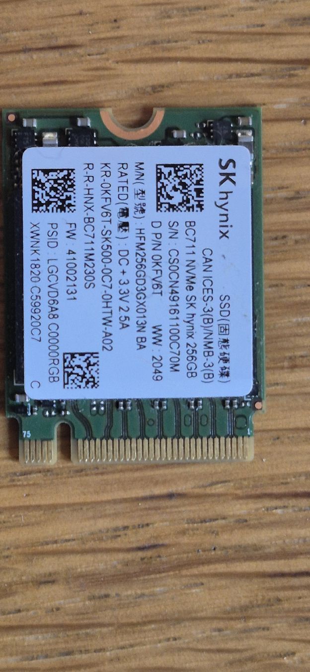 Dischi rigidi: 6 x M.2 SSD 256GB NvME Format 2230 – Usato da Heinrichswil venduto da LottazComputer 4