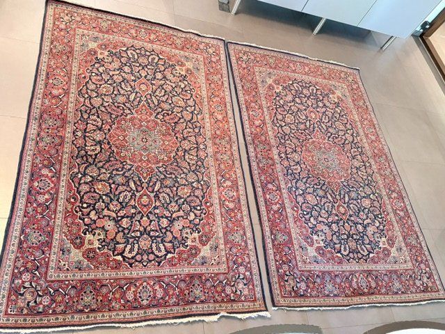 Tappeti: Paire de Tapis Perse Kashan – Usato da Genève venduto da cam_vlp5 2