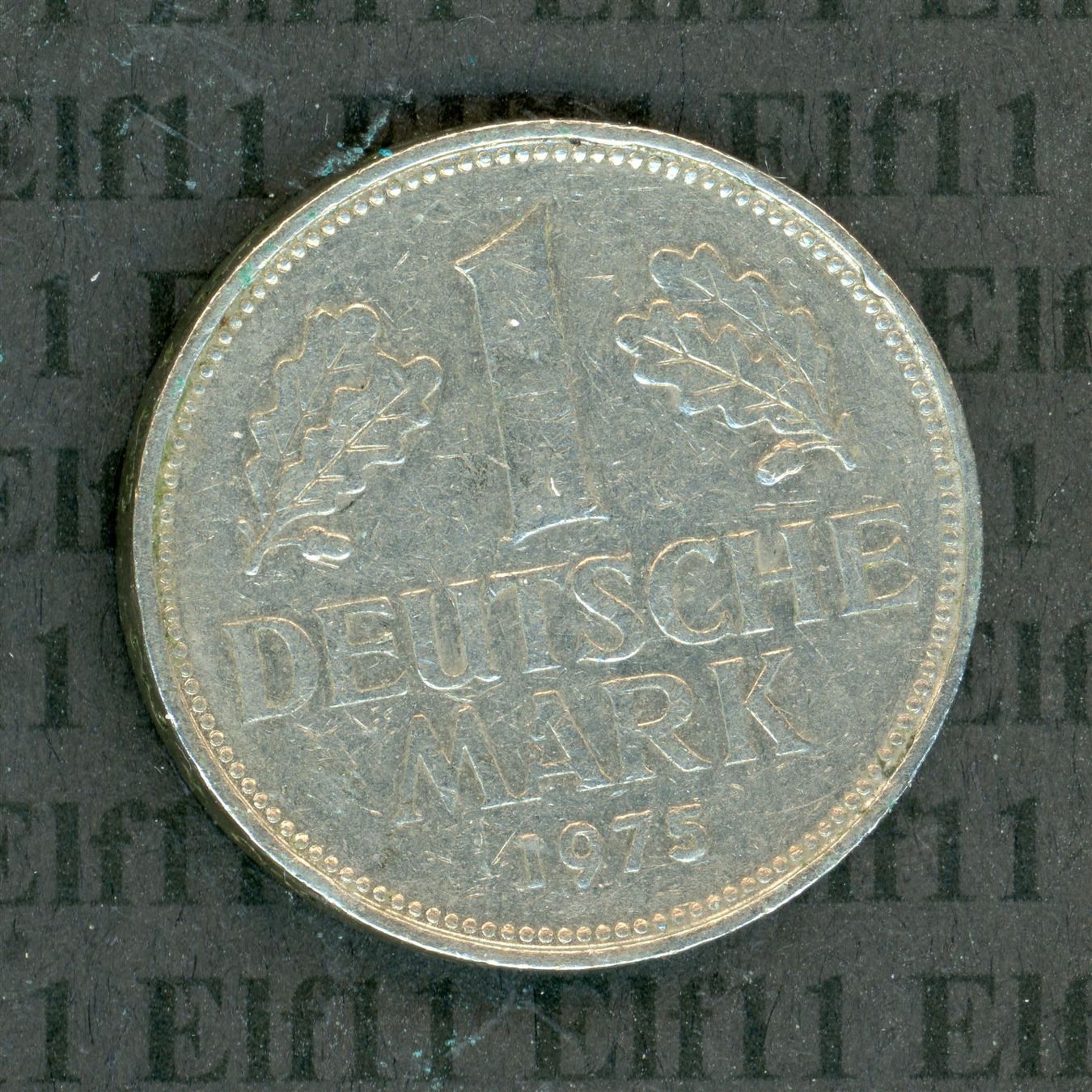 Alle Münzen: DEM___1.00 1975D -vz 1 Deutsche Mark – Gebraucht aus Widnau von Elf11