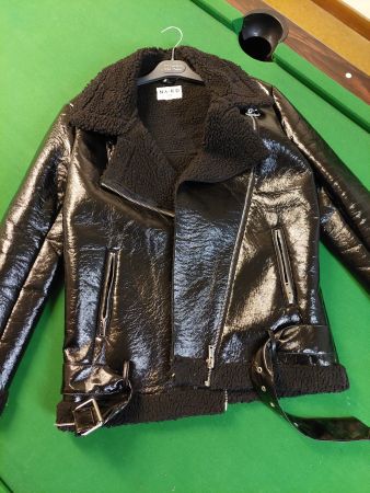 Lack- Wetlook Jacke