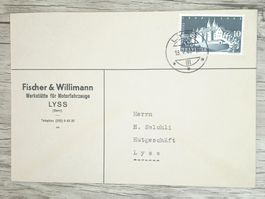TR20 Enveloppe + Timbre Suisse 1948