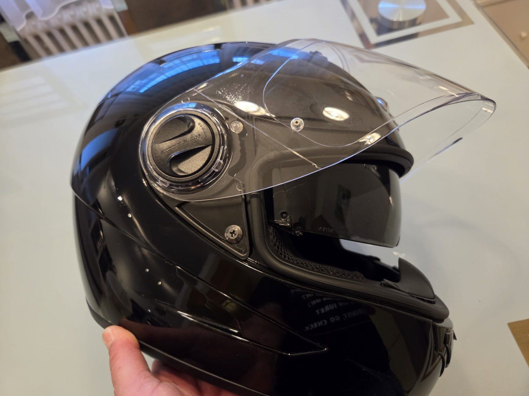 Caschi & visiere: Scorpion Motorrad Helm, Gr. L – Usato da Naters venduto da Bolo 1