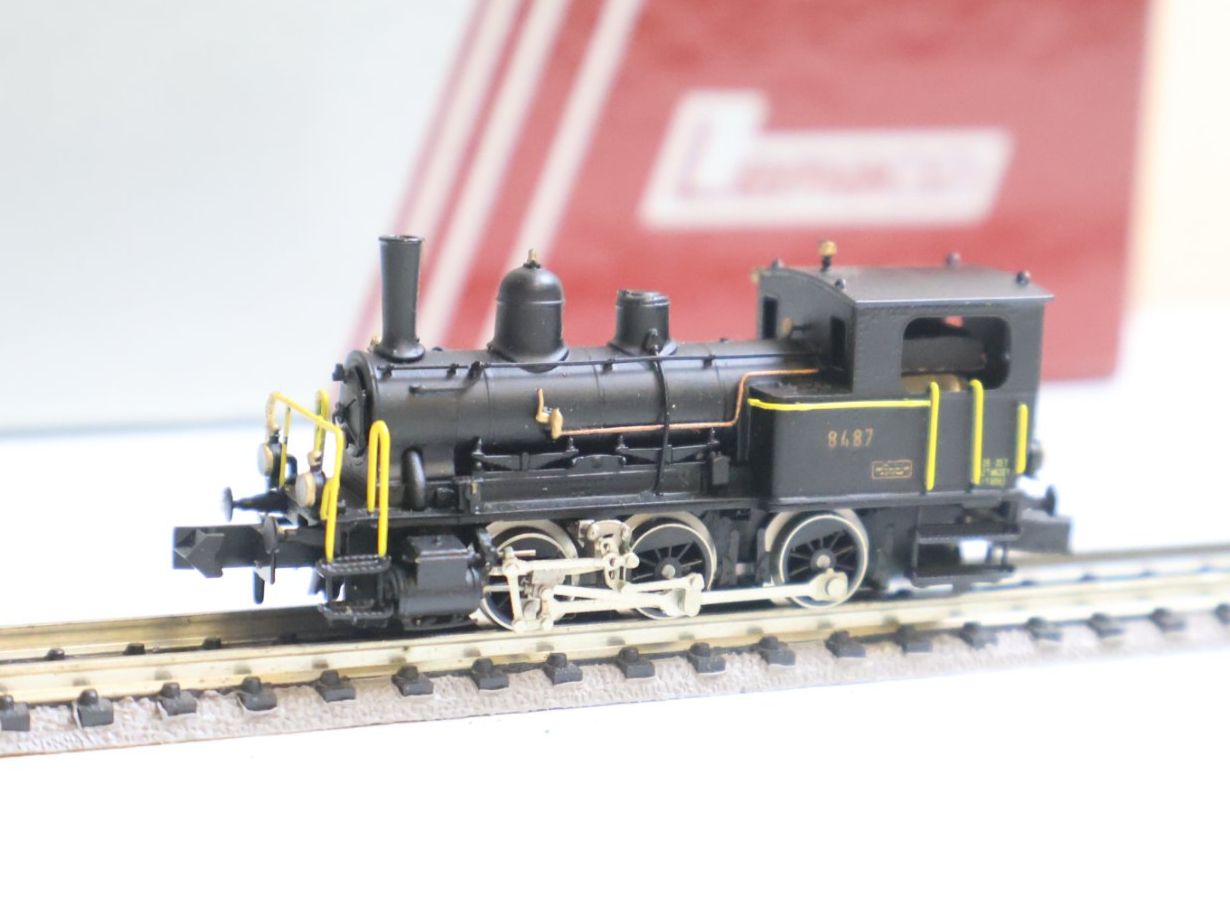 Lemaco Modellini di ferrovie: Lemaco SBB Dampflok E 3/3 - Limitiert Messingmodell - Spur N – Usato da Winterthur venduto da Monstera