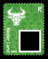 Crypto Stamp 4.0 Niederlande: BULLE IN GRÜN