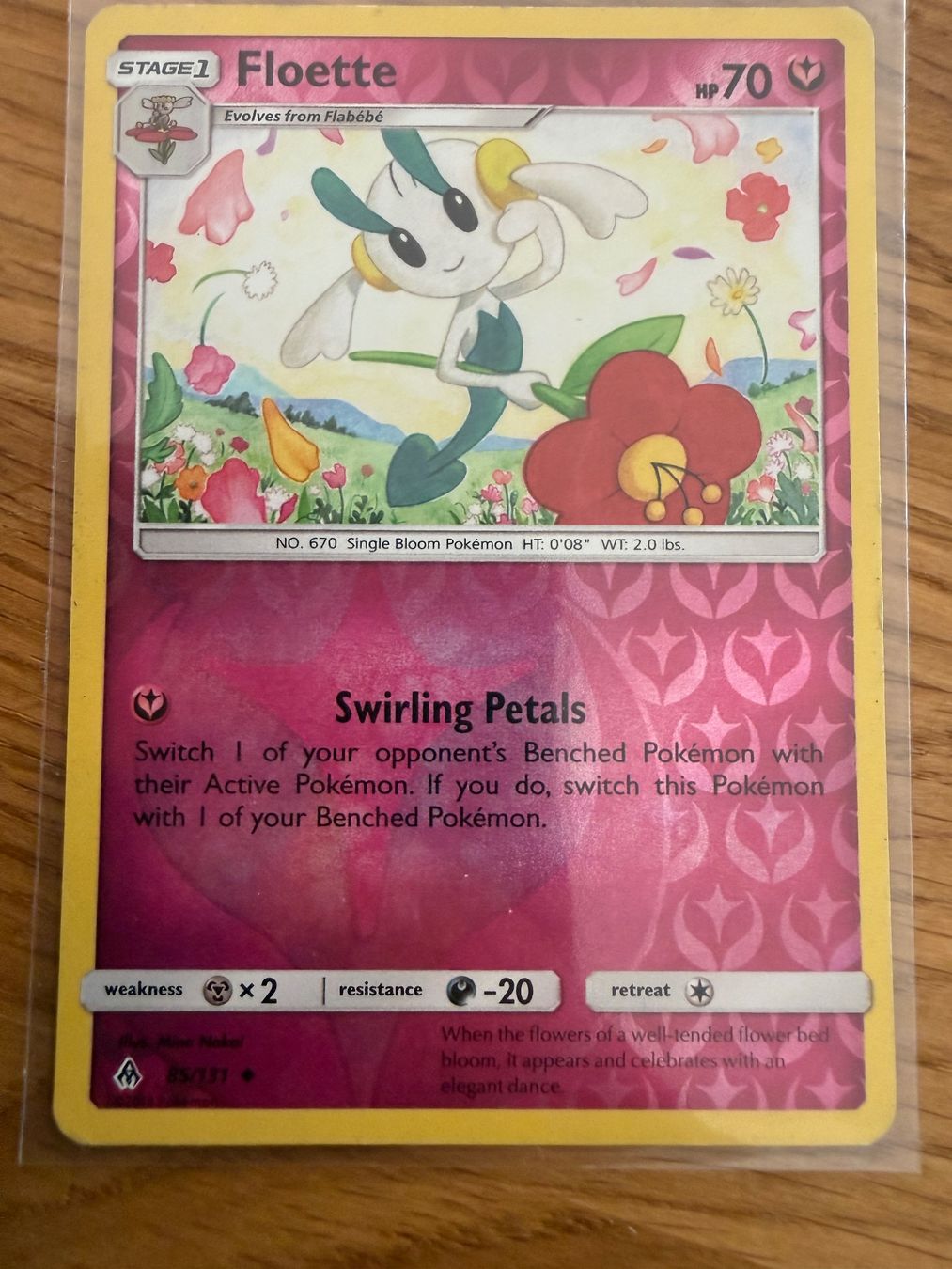 Pokémon Sammelbilder & Trading cards: Floette 85/131 – Gebraucht aus Amriswil von sim_nlb6