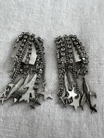 Ohrringe mit Flugzeugen & Sternen ✈️⭐ Modeschmuck 54 Zeichen