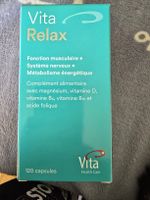 Vita Relax Nahrungsergänzung 120 Kapseln neu und original