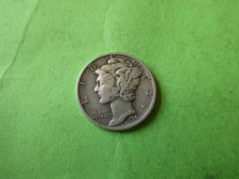 USA 1941, Dime (10 Cents), Silber .900