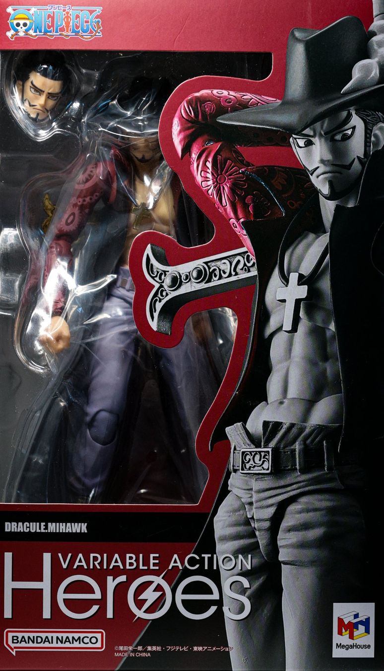 Statuette: One Piece Variable Action Heroes Dracule Mihawk Figur – Nuovo e nell'imballaggio originale da Hünenberg venduto da nic_hp6d