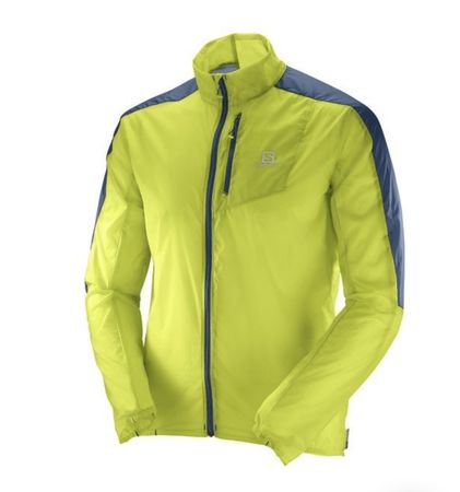 Salomon Fastwing Jacke Herrn Grösse S Farbe Gecko Green