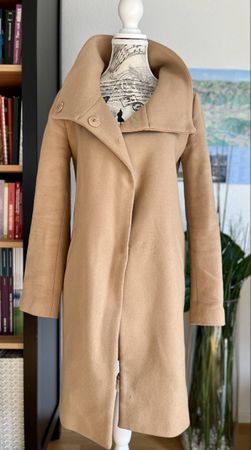 🍁 Schicker Herbstmantel Gr. 34 beige Hallhuber