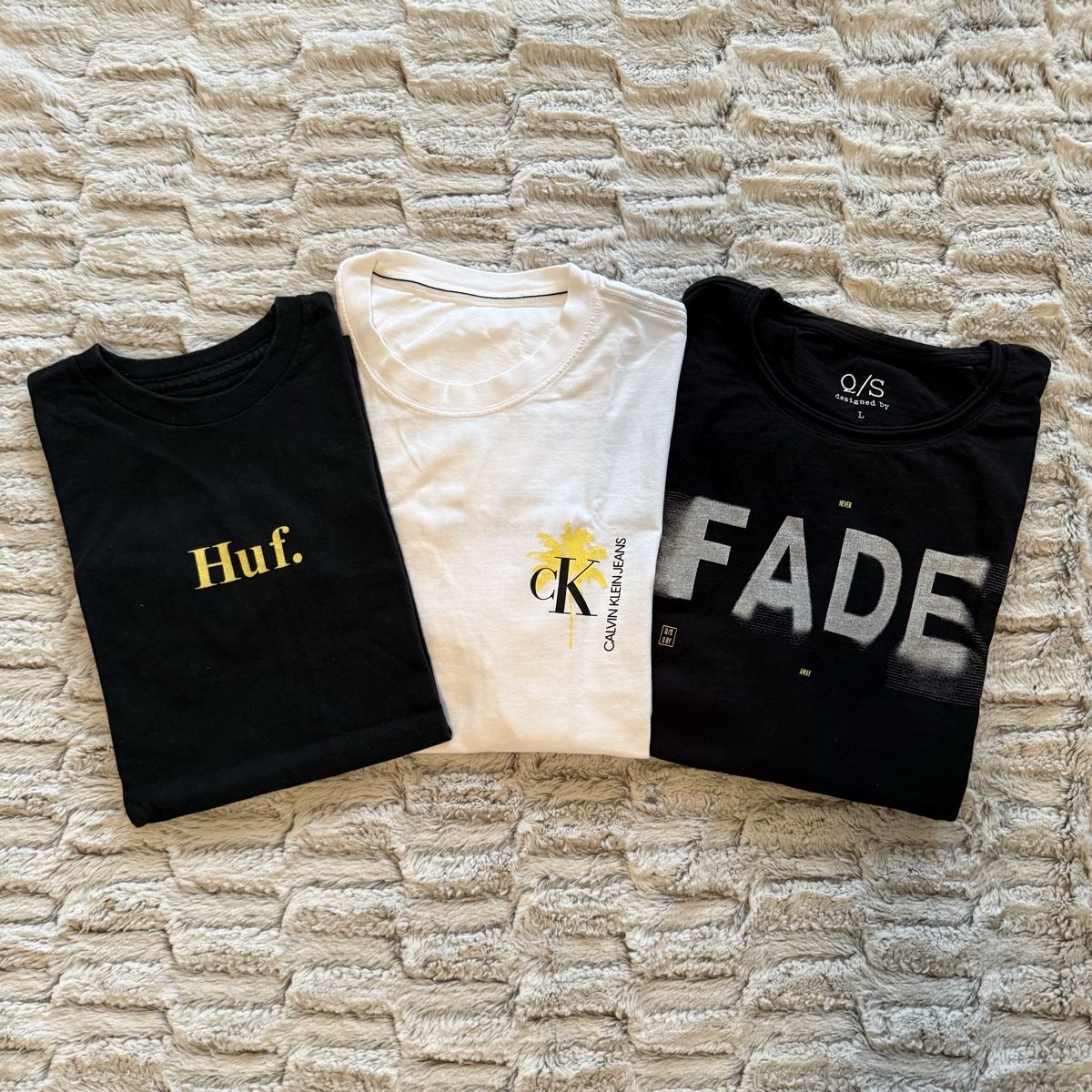 Calvin Klein Lotti di vestiti: SET 3 T-Shirts S | Calvin Klein, HUF – Usato da Lutry venduto da respect_69
