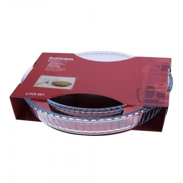 Piatti di portata: SET DE PLATS POUR LA CUISINE VERRE 2 PIÈ – Nuovo e nell'imballaggio originale da Châtelaine venduto da suisseshopping 3