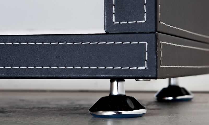 Scaffali: Aktenschrank Pavia Lederoptik schwarz – Nuovo e nell'imballaggio originale da Herbertingen venduto da jet-line-e-trade 5