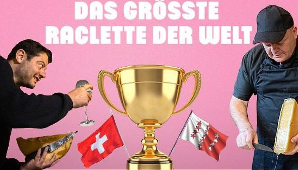 Raclette-Weltrekord 5. April 2025 in Martigny Ticket/Billett (Neu ...