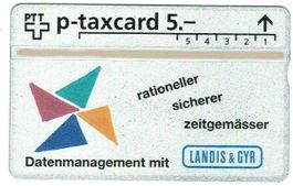 Taxcard 305L_98322 L&G Cham 600 Ex ungebraucht