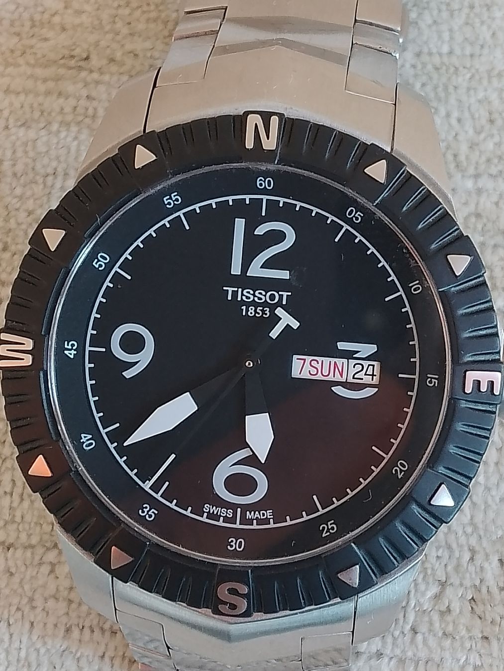 Tissot Uhren: Tissot Navigstor Automatic 45mm läuft Super – Gebraucht aus Agno von sam2608 1