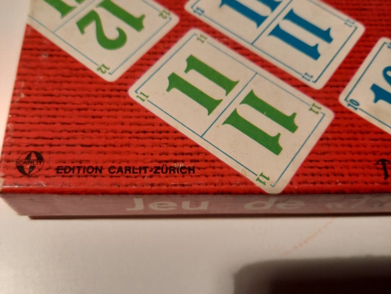 Spiele: Jeu de "11", Elferspiel, gioco dell' "11" CARLIT – Gebraucht aus Biasca von Old_6blh 1