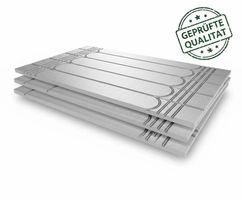 Fußbodenheizung Trockenbau XPS Dämmplatte 0,72 m², 20mm, 1