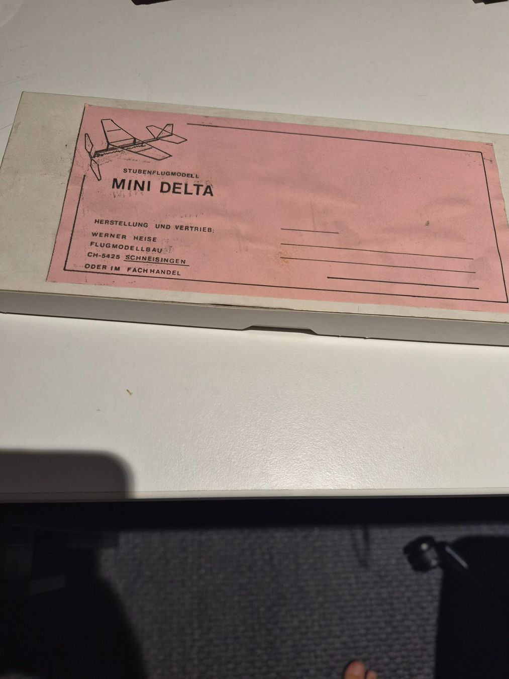 Kit di modellismo & Modellini statici: Saalflugmodell Mini Delta – Usato da Guettingen venduto da rutishauser01