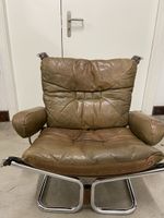 Harald Relling Ledersessel Vintage