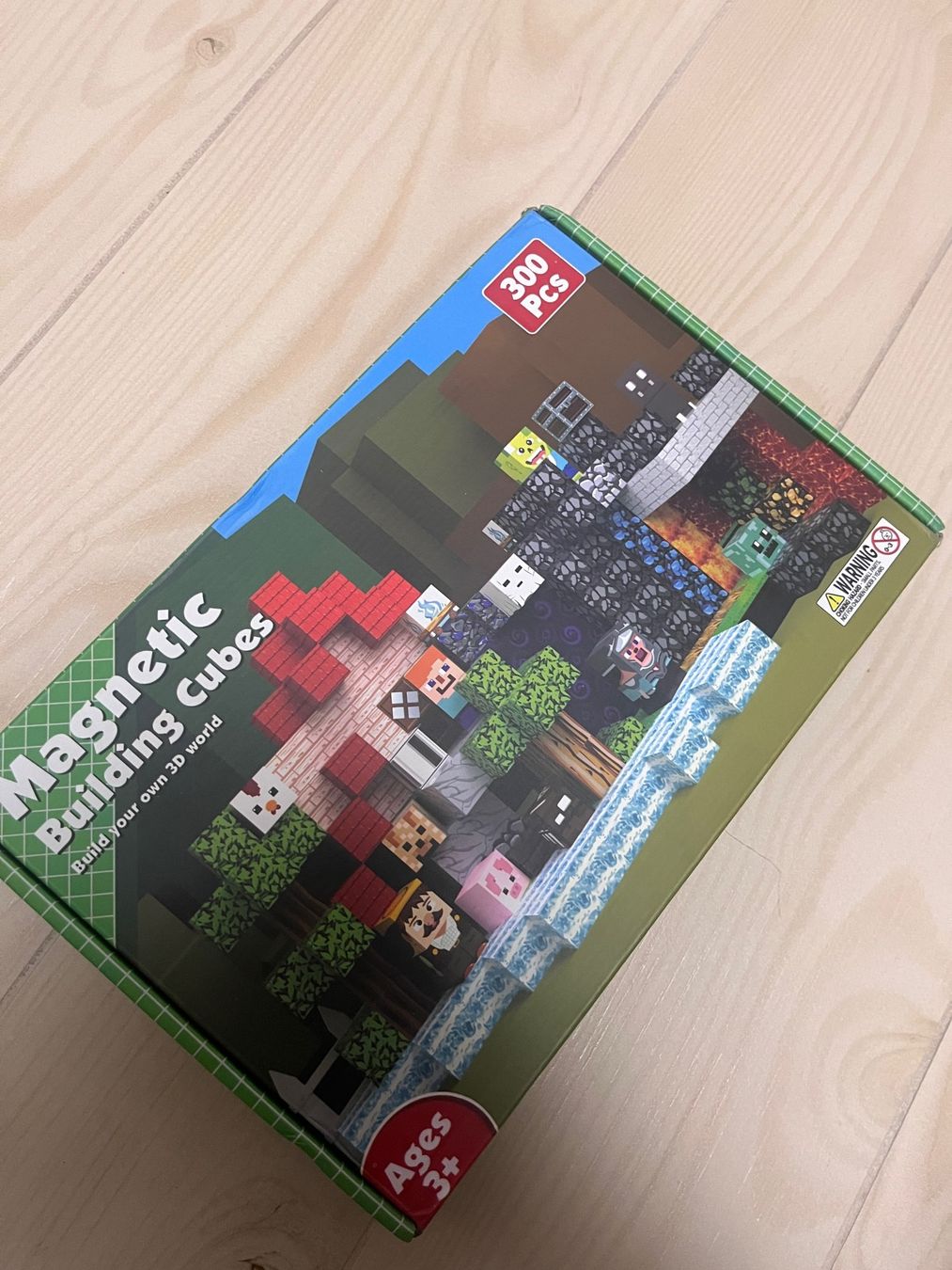 Spiele: Minecraft Magnetic Building Cubes 300 pcs Educational Gift  – Neu (gemäss Beschreibung) aus Glattbrugg von har_jgc7 4